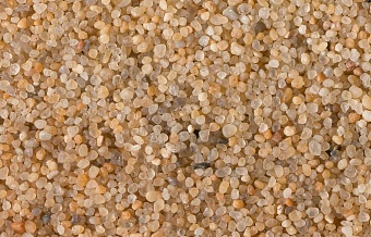 Окатанный кварцевый песок (сухой)